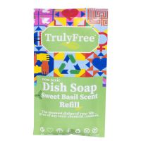 Non-Toxic Dish Soap Sweet Basil Scent Refills (2 Refills)